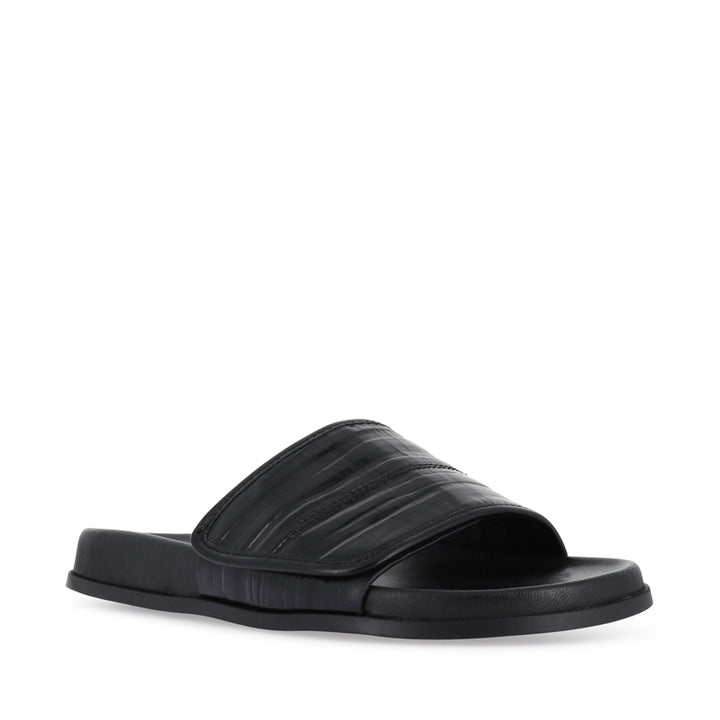 HYOBI - BLACK EMBOSSED LEATHER
