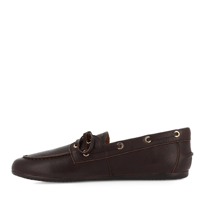 JERAE - DARK BROWN LEATHER