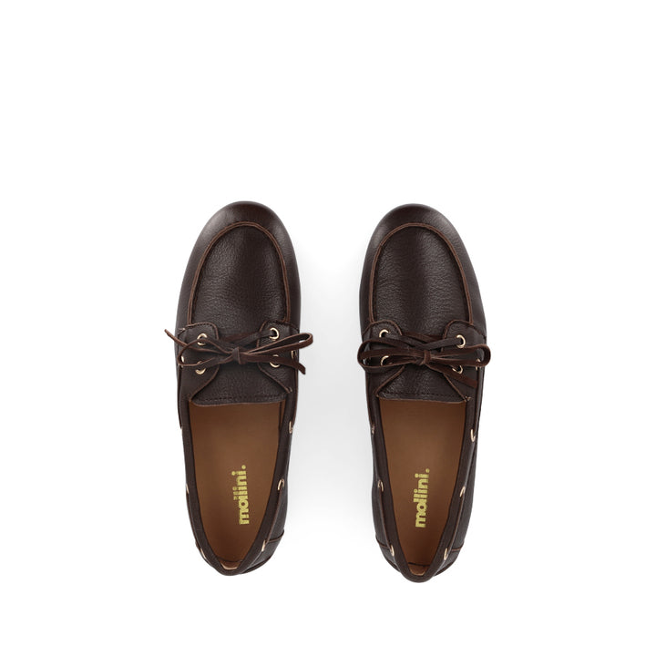 JERAE - DARK BROWN LEATHER