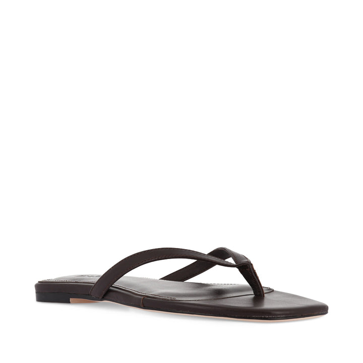 REILLE - DARK BROWN LEATHER