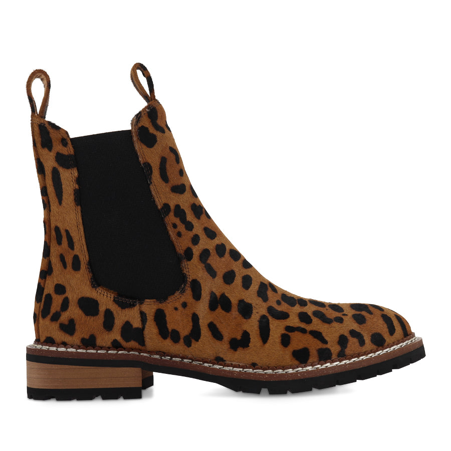 ROCCOM - LEOPARD BROWN PONY – Evans Shoes