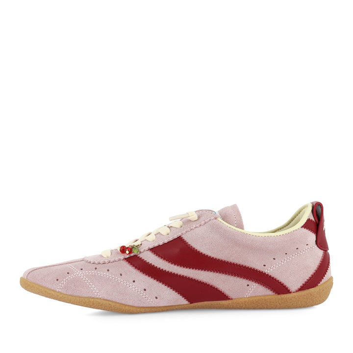 RUNAWAY - PINK/BORDEAUX SUEDE COMBO