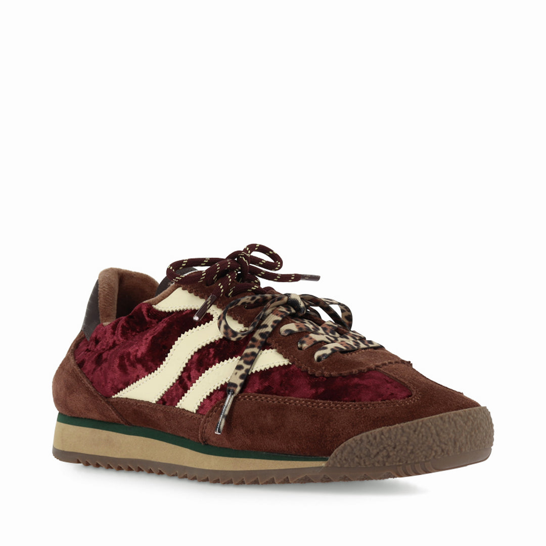 UTAH LADIES - BURGUNDY VELVET COMBO