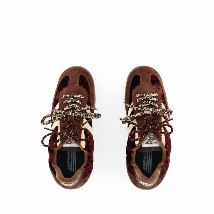 UTAH LADIES - BURGUNDY VELVET COMBO