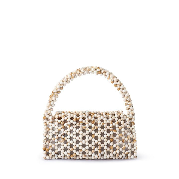AMRITA BEAD TOP HANDLE - NATURAL