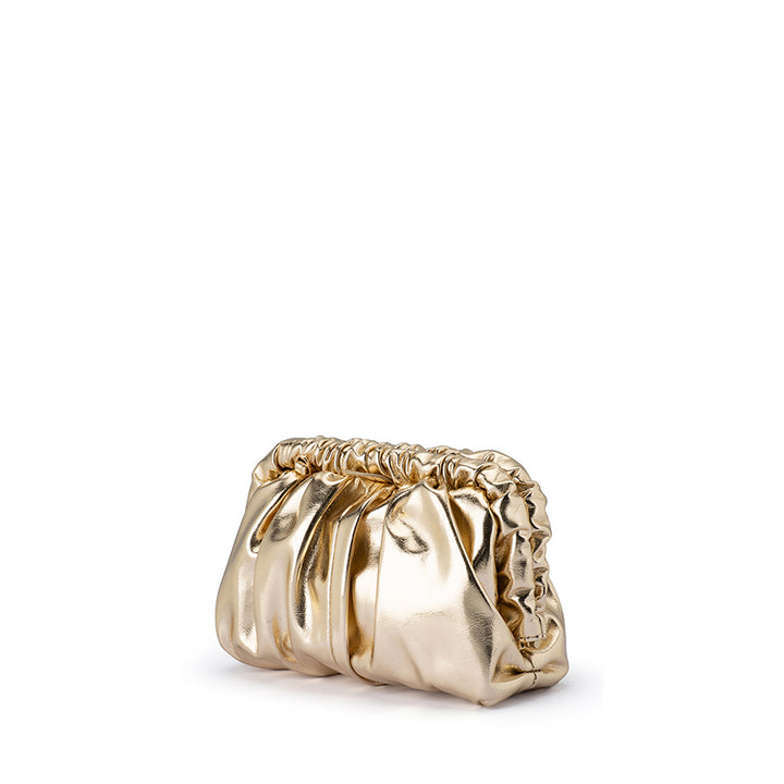BETTY METALLIC CLUTCH - GOLD