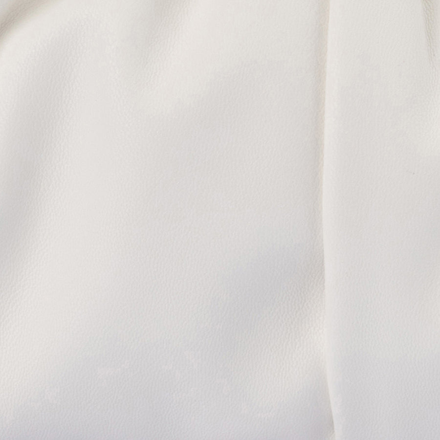CATHERINE GATHERED CLUTCH - WHITE