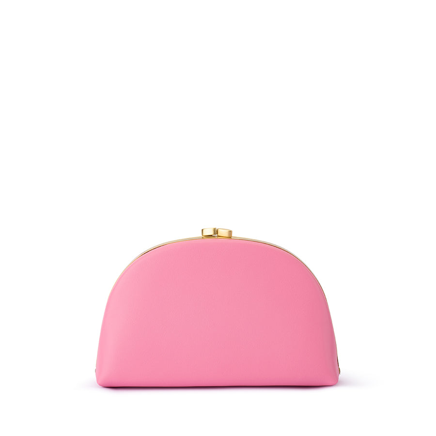 CELESTE CURVED CLUTCH - PINK