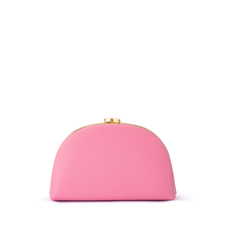 CELESTE CURVED CLUTCH - PINK