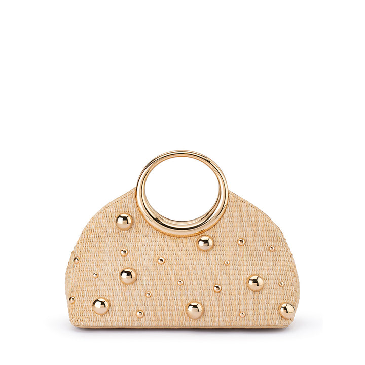 CHARLOTTE WOVEN TOP HANDLE - NATURAL