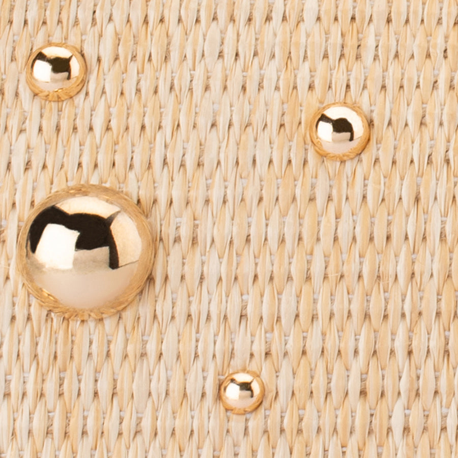 CHARLOTTE WOVEN TOP HANDLE - NATURAL