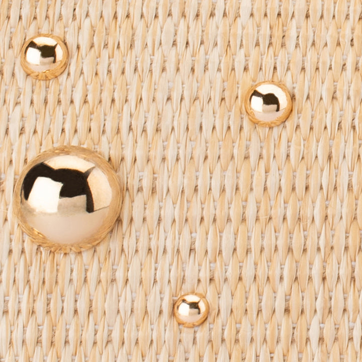 CHARLOTTE WOVEN TOP HANDLE - NATURAL