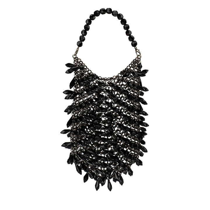 FLORENCE CHAINMAIL BAG - BLACK
