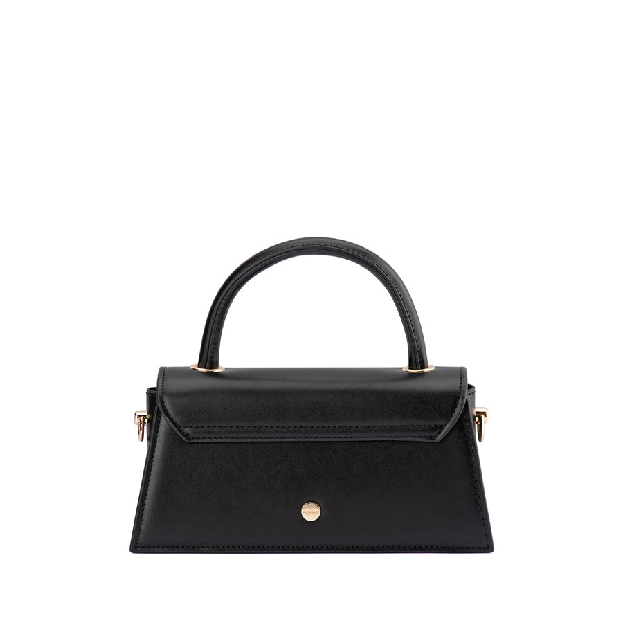 HAILEY TOP HANDLE BAG - BLACK