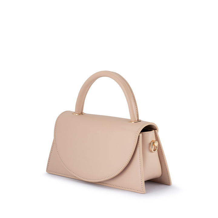 HAILEY TOP HANDLE BAG - NATURAL