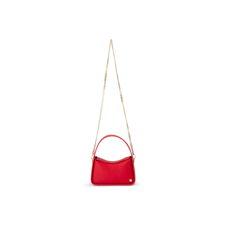 ISLA TOP HANDLE BAG - RED