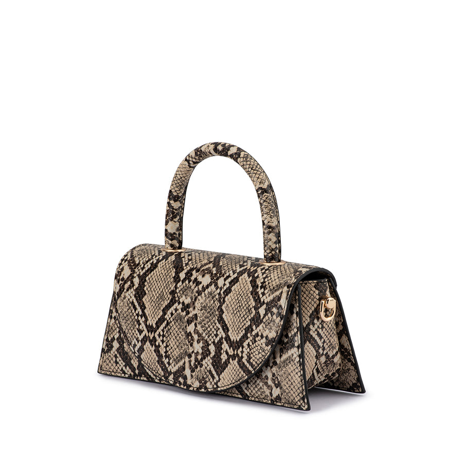 KENDALL PRINT TOP HANDLE - NATURAL
