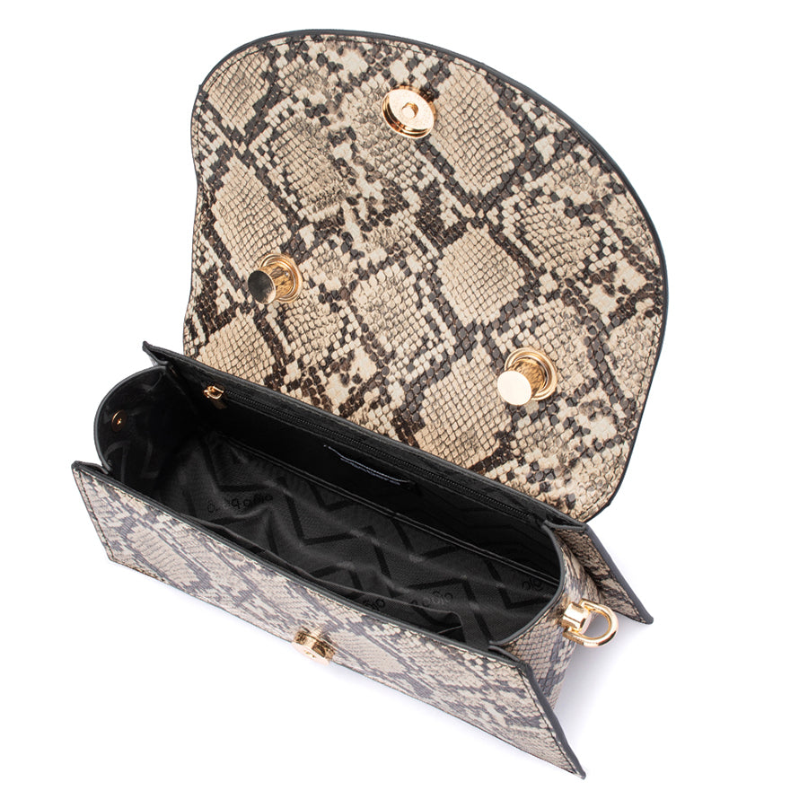 KENDALL PRINT TOP HANDLE - NATURAL