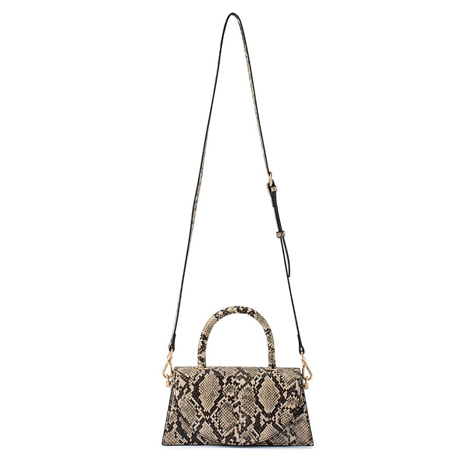 KENDALL PRINT TOP HANDLE - NATURAL