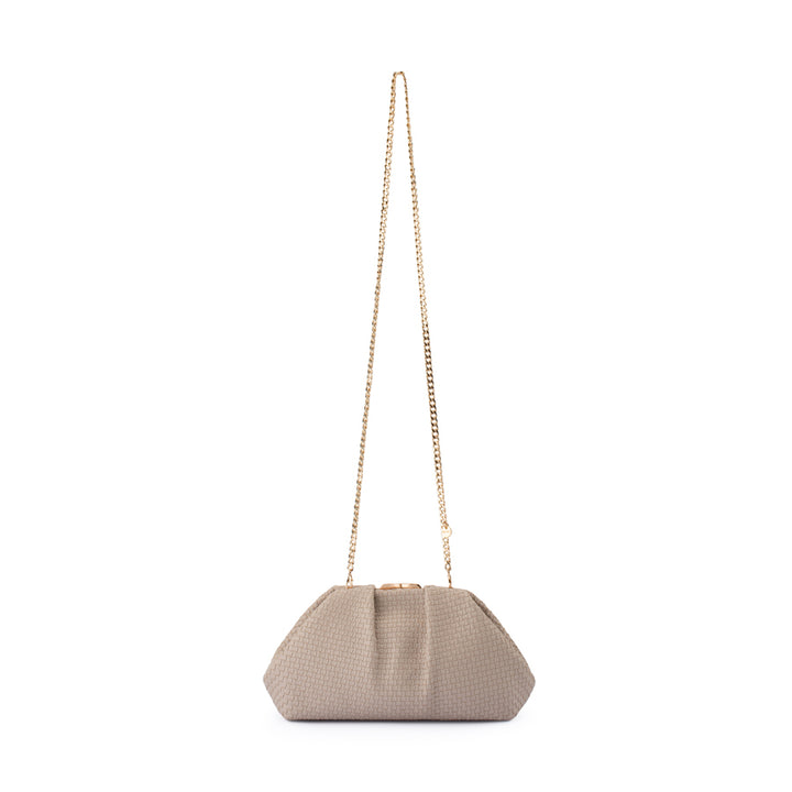 MARTINIQUE WOVEN CLUTCH - NATURAL