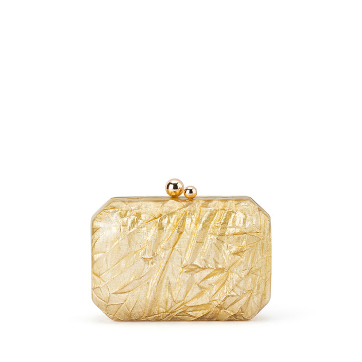 MATEO METALLIC CLUTCH - GOLD