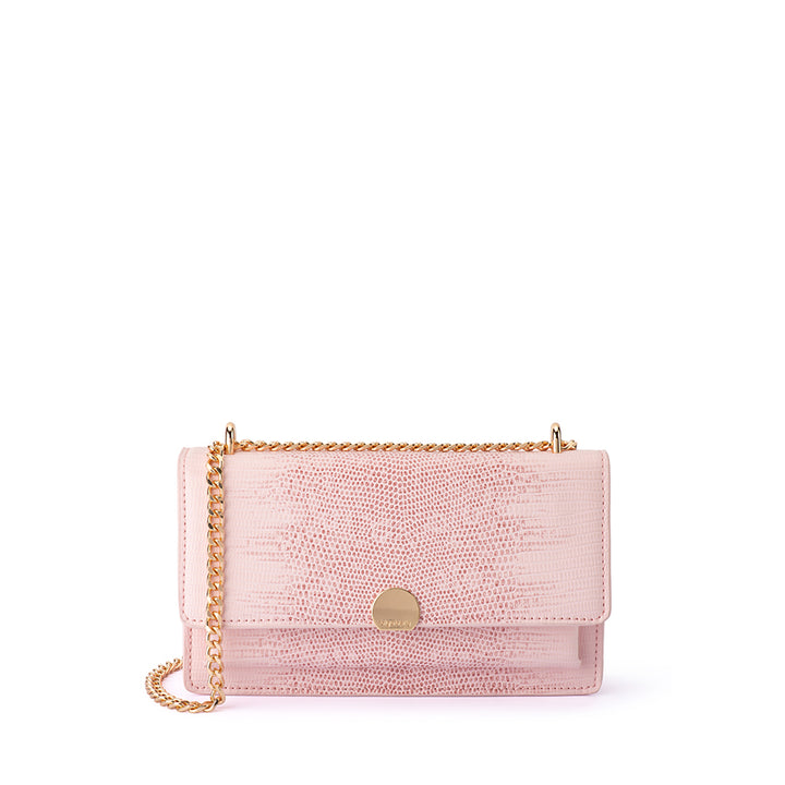 NICOLETTA SHOULDER BAG - BLUSH