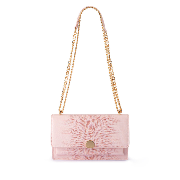 NICOLETTA SHOULDER BAG - BLUSH