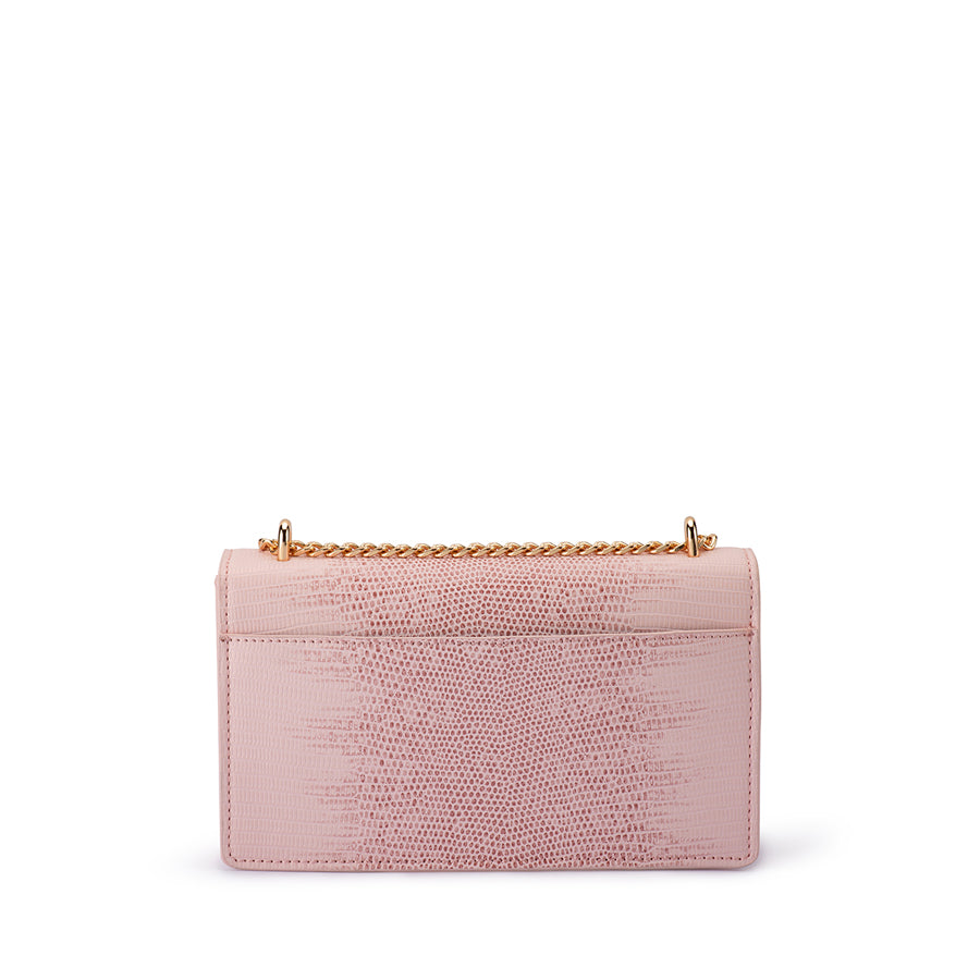 NICOLETTA SHOULDER BAG - BLUSH