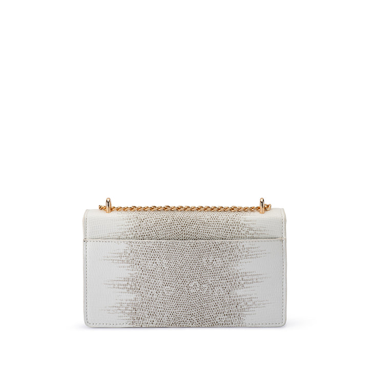 NICOLETTA SHOULDER BAG - WHITE