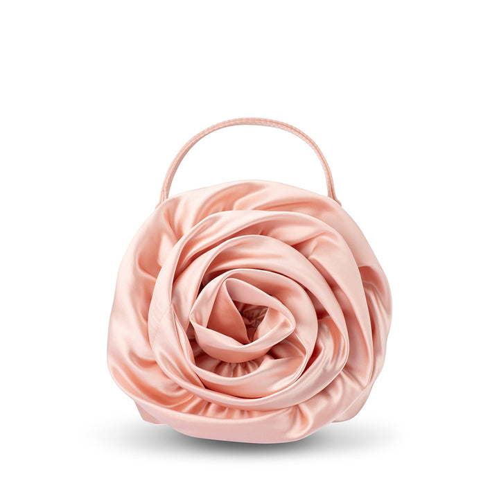 ROSITA ROSETTE FRAME BAG - BLUSH