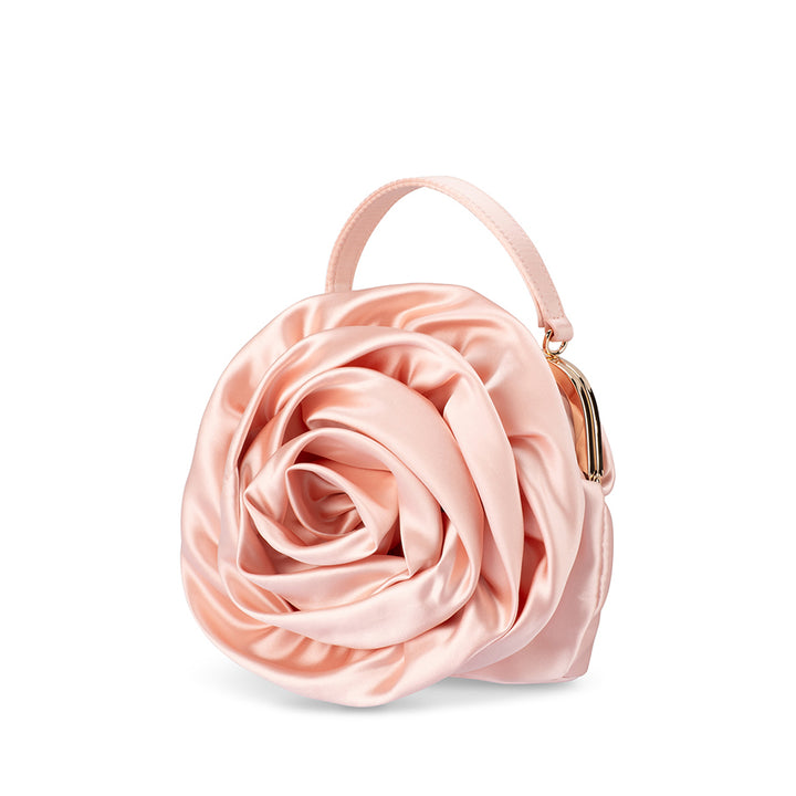 ROSITA ROSETTE FRAME BAG - BLUSH