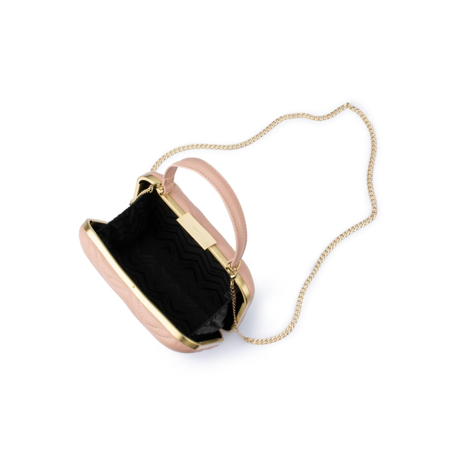 SCARLETT TOP HANDLE BAG - BLUSH