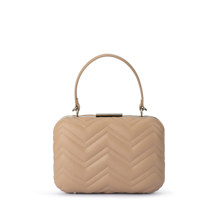 SCARLETT TOP HANDLE BAG - NATURAL