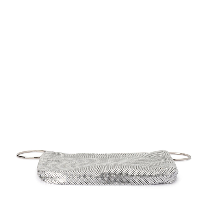 SHAR MESH CONVERTIBLE BAG - SILVER