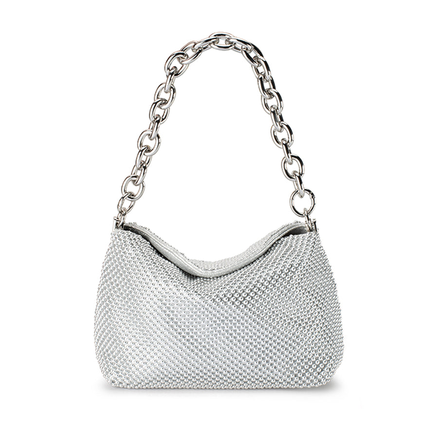 SKYLAR BALL MESH BAG - SILVER