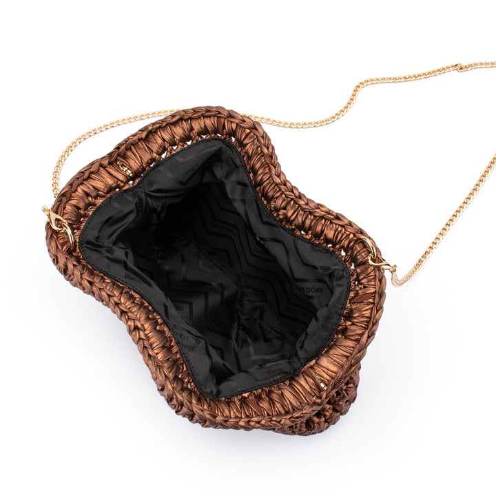 TAYLOR CROCHET CLUTCH - BRONZE