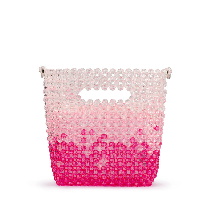 TILDA BEADED GRAB BAG - PINK