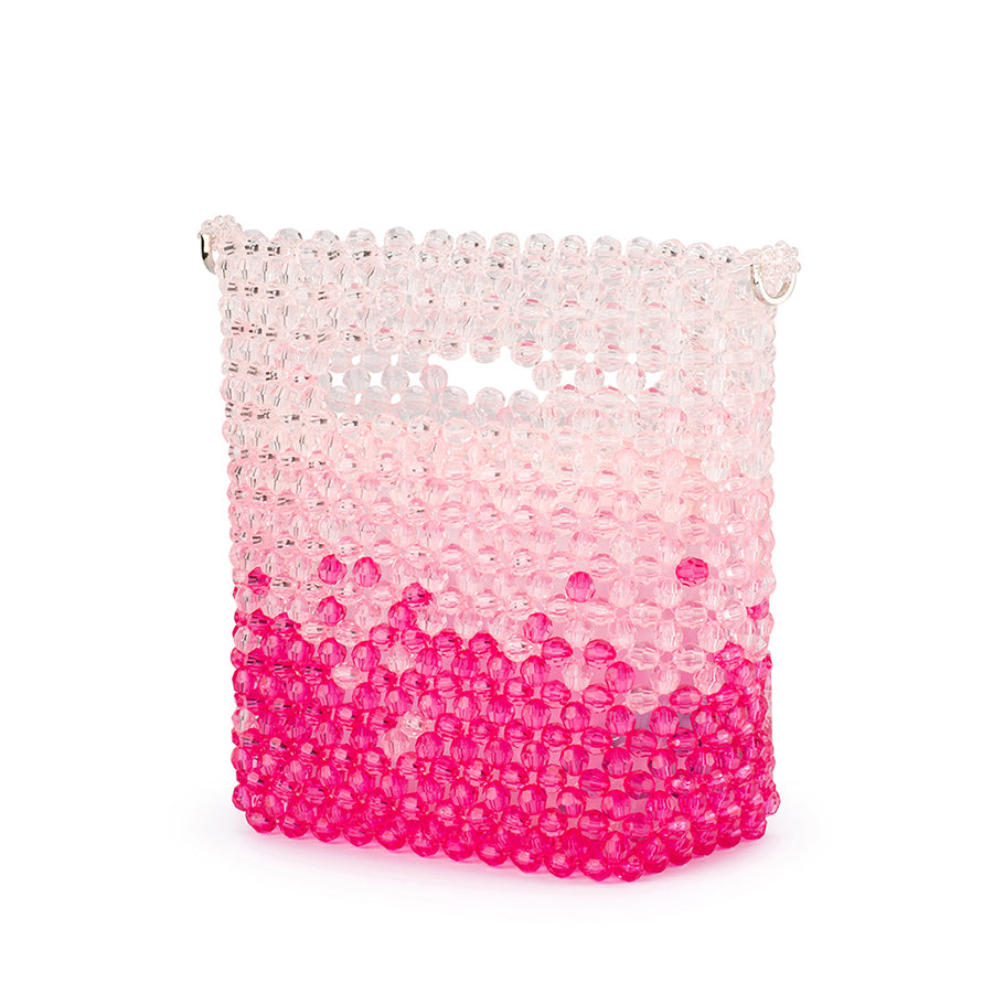 TILDA BEADED GRAB BAG - PINK