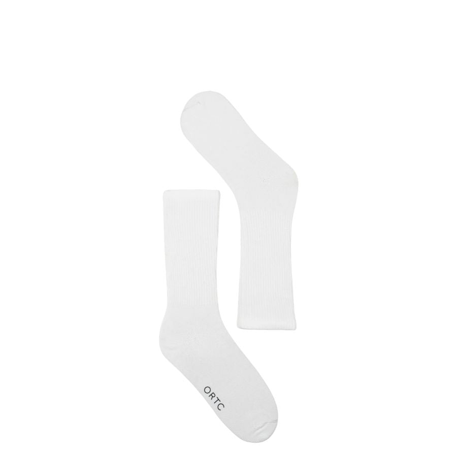 RIBBED SOCKS - WHITE