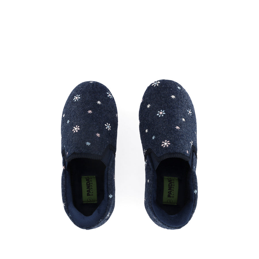 ELEANOR - NAVY FLOWER
