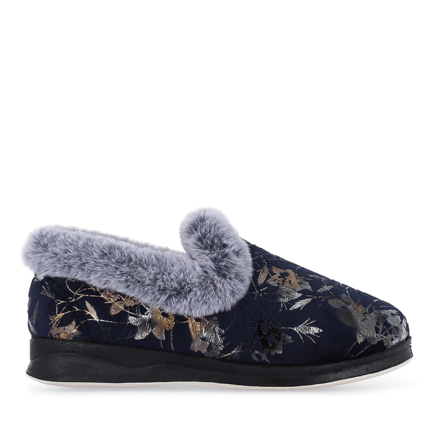 EMILLE - NAVY PRINT