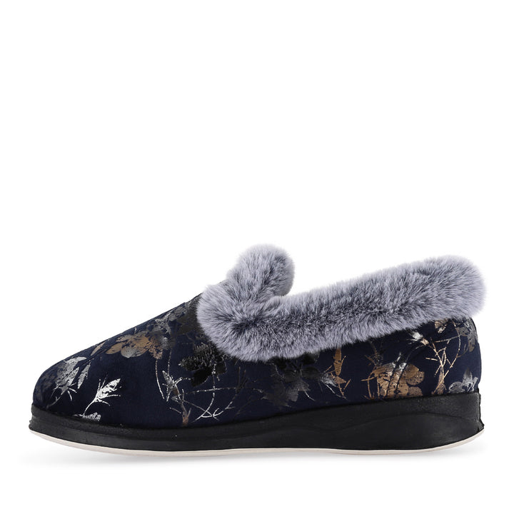 EMILLE - NAVY PRINT