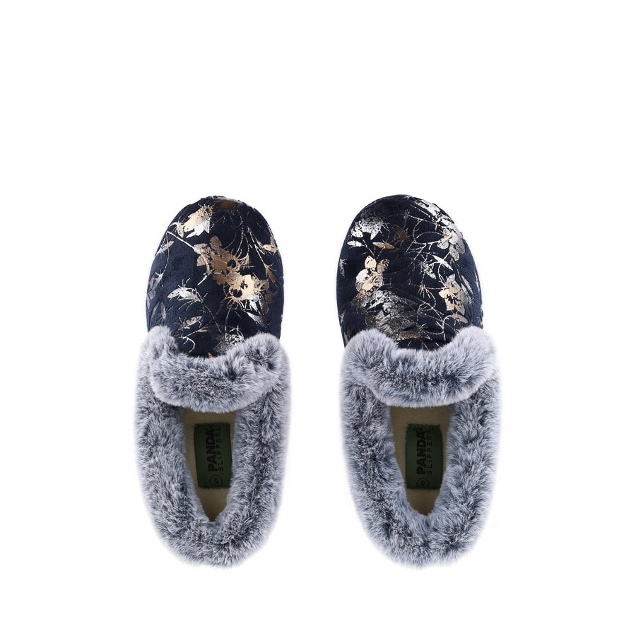 EMILLE - NAVY PRINT