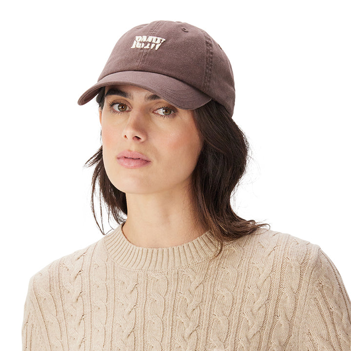 BRANDED TWILL CAP - HOT FUDGE