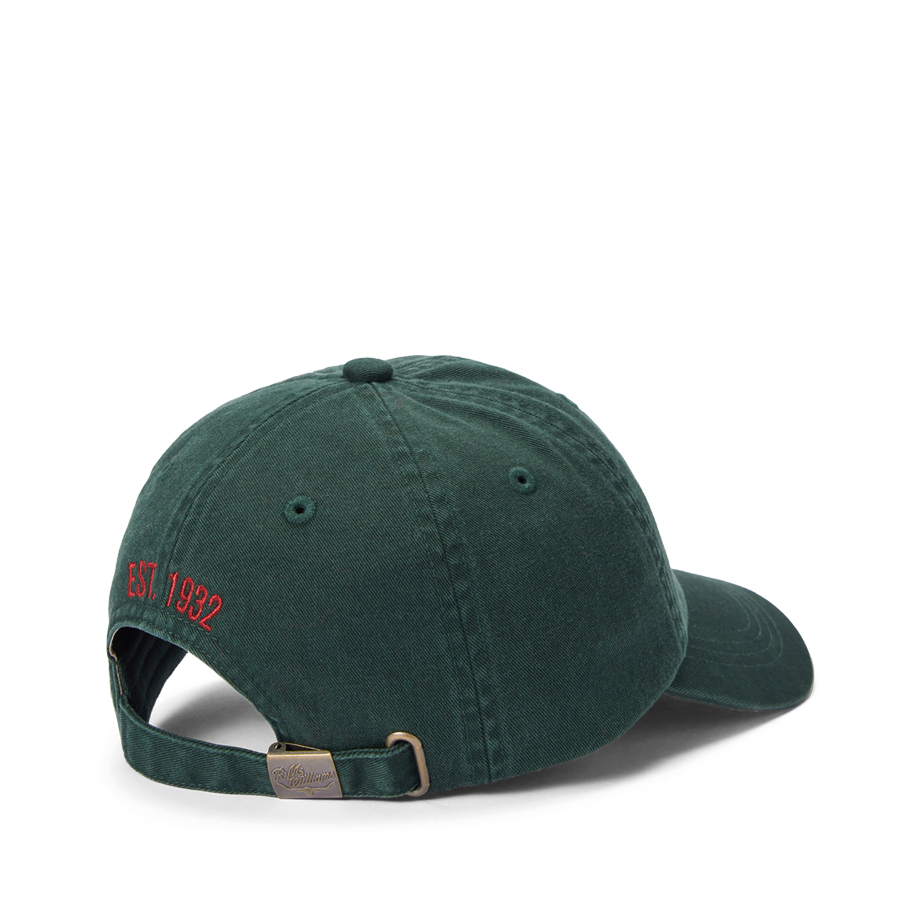 BRANDED TWILL CAP - PINE