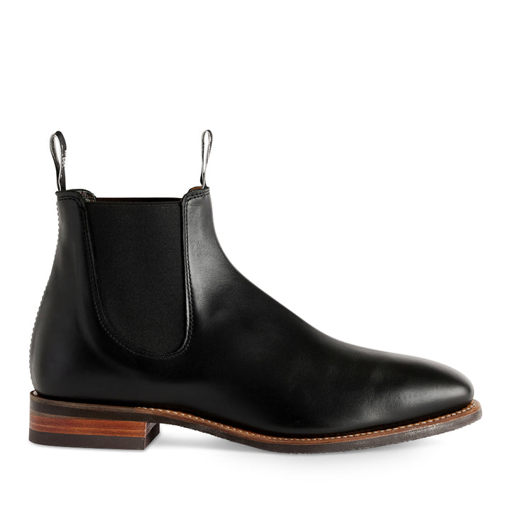 COMFORT CRAFTSMAN H - BLACK SMOOTH LEATHER