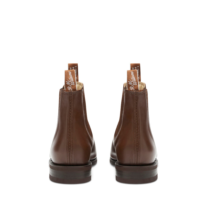 COMFORT CRAFTSMAN H - DARK TAN LEATHER