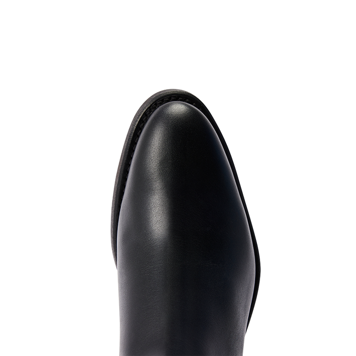 LADY YEARLING BOOT D - BLACK LEATHER