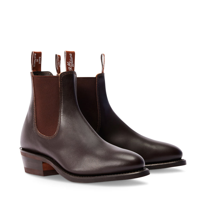 LADY YEARLING BOOT D - CHESTNUT LEATHER