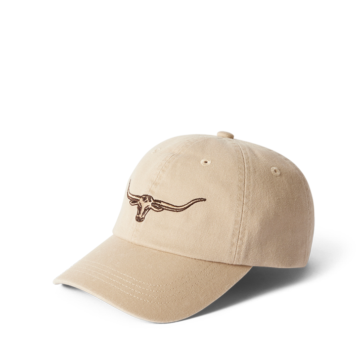 LONGHORN TWILL CAP - ECRU
